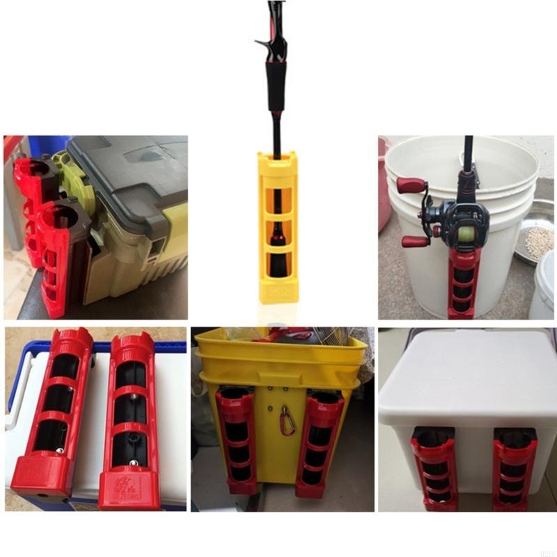 Fishing Line Spooler - Caixa armazenamento vara pesca com suporte