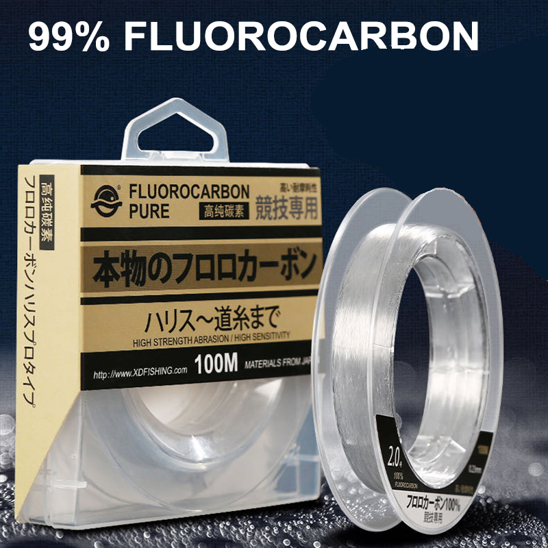 Copolymer Line - 99% fluorocarbon linha de pesca 100m