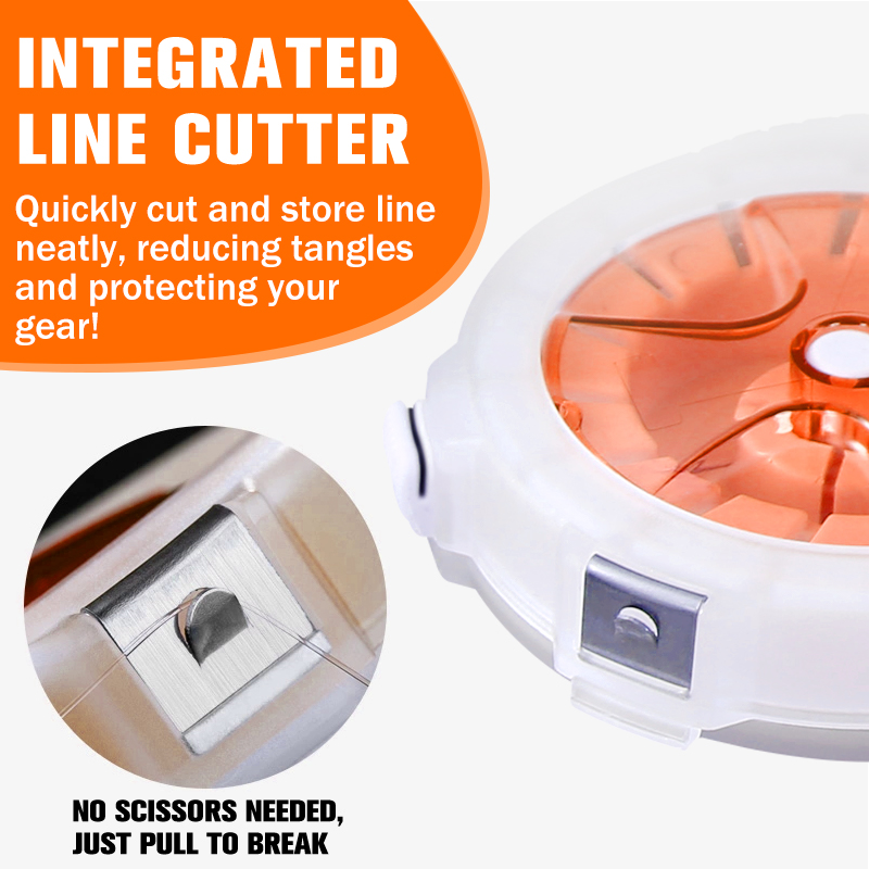 Zukibo caixa de linha de carbo - Fishing Line Dispenser avaliação e preço
