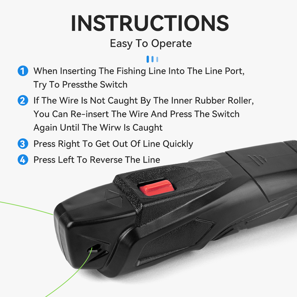 Reino linha de pesca elétrica  - Fishing Line Dispenser avaliação e preço